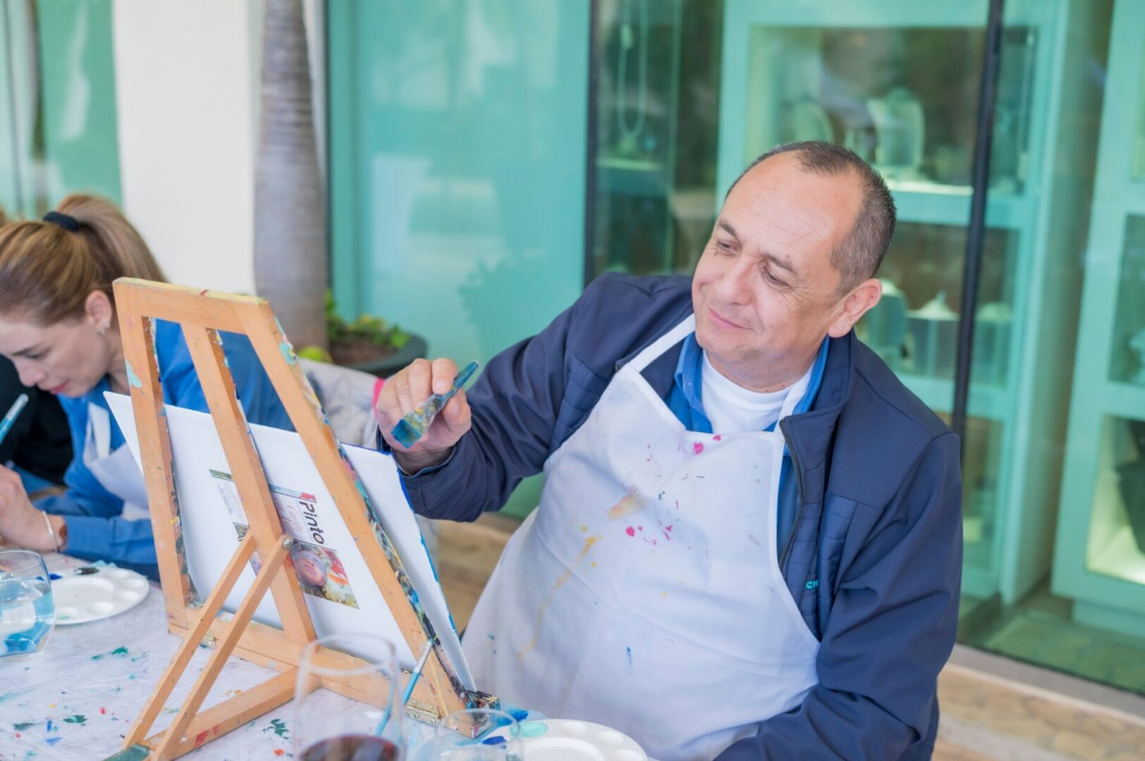Adult painting